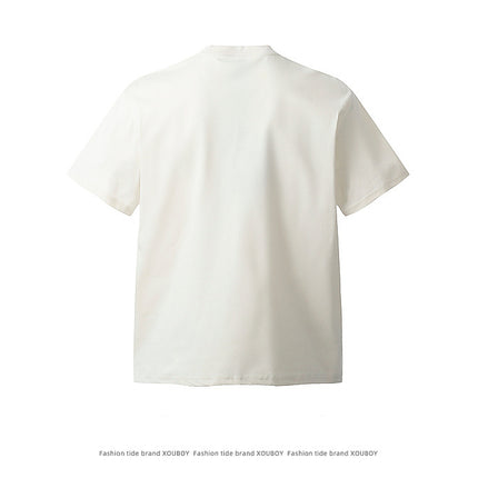 Creative Letter Print T-Shirt – Clean Fit