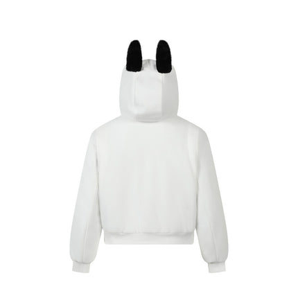 Street Fashion Zipper Hooded Sweatshirt for Men