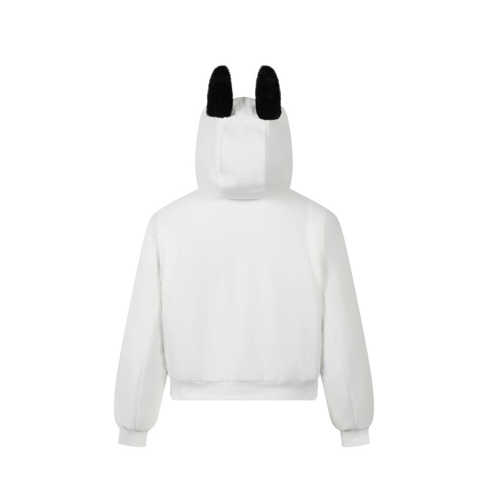 Street Fashion Zipper Hooded Sweatshirt for Men