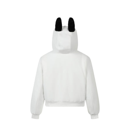 Street Fashion Zipper Hooded Sweatshirt for Men