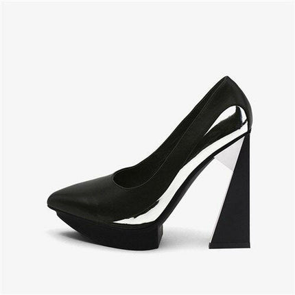 Grozavu: Extreme High Heels Women's Pumps with Platform, Pointed Toe at €156.99