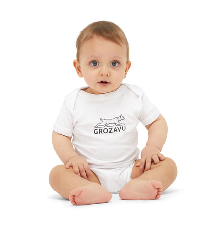Cute Infant Jersey One Piece - "I'm With Him" Baby Bodysuit