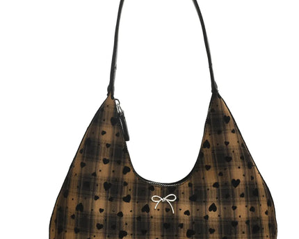 Borsa a spalla a forma di luna