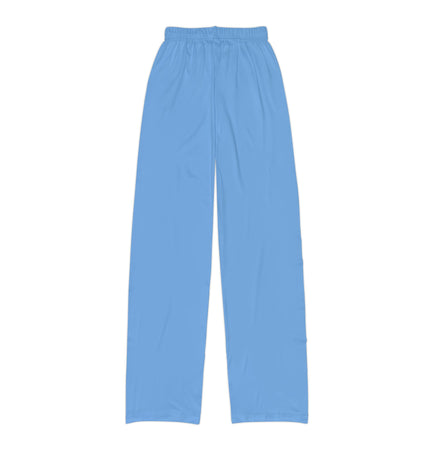 Cozy Kids Lounge Pants - Soft Blue Comfort for Play and Relaxation