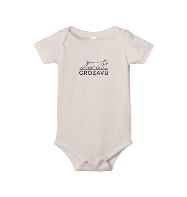 Cute Infant Jersey One Piece - "I'm With Him" Baby Bodysuit