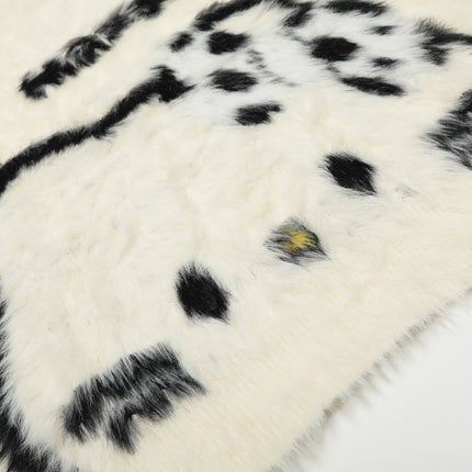 Suéter de forro polar con estampado de animal de corte regular