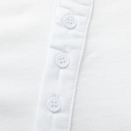 Tricou cu mâneci lungi, ajustat, deconstruit