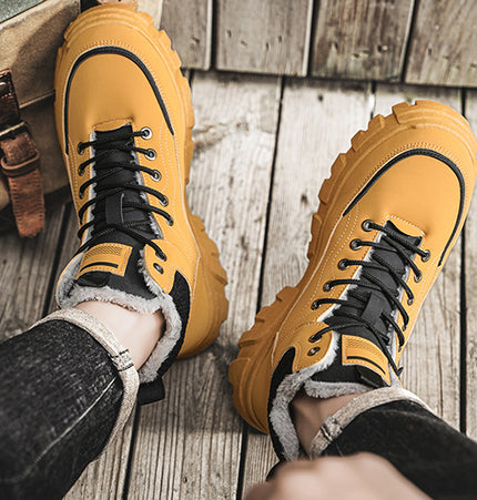 Wildleder Hohe Winter Martin Stiefel