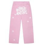 Pantaloni lunghi rosa
