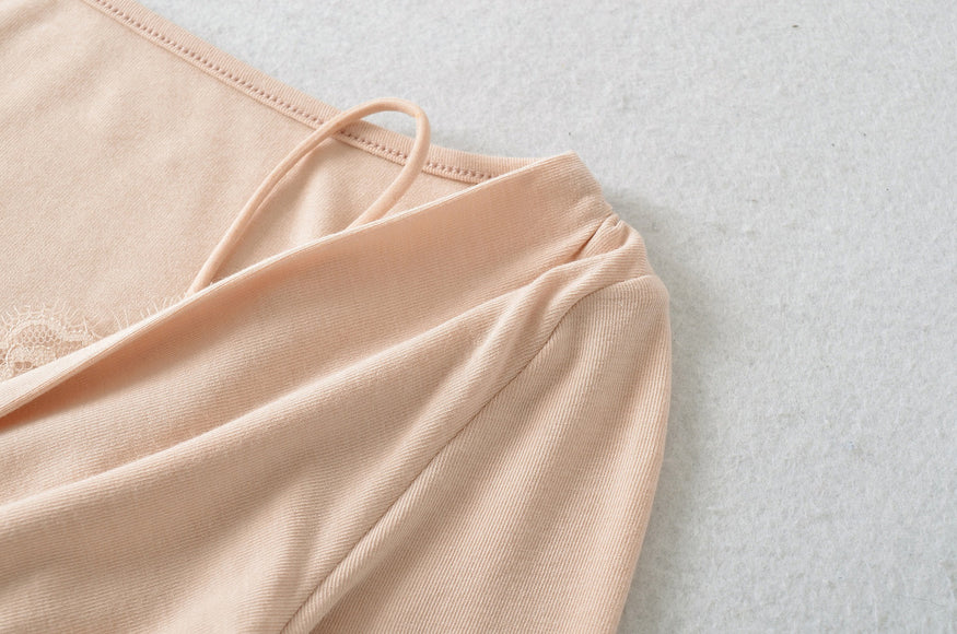 Twisted Lace Long Sleeved T-shirt