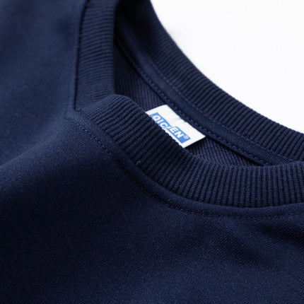 Christmas Reindeer Print Medium-Length Hoodie