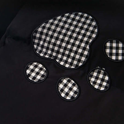 Hooded Cotton Puffer Coat – Loose Fit