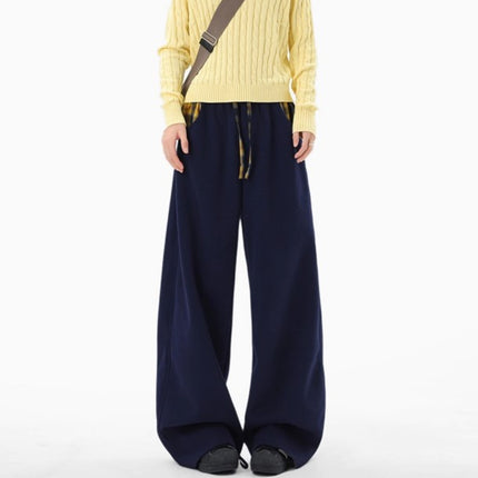 Loose Wide-Leg Sweatpants