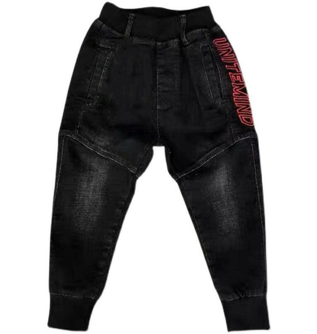 Kids Black Stripe Jeans at €17.99