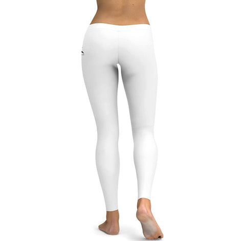 White Leggings – Grozavu Essential Fit