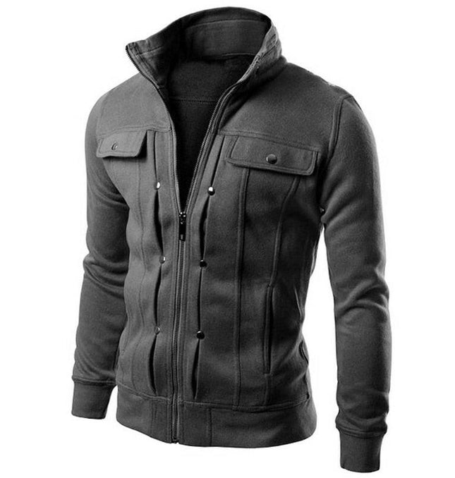 Cardigan Multi Button Hoodies Men Fashion Tracksuit at €53.99