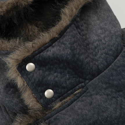 Cotton Collar Jacket With Cotton Jacket