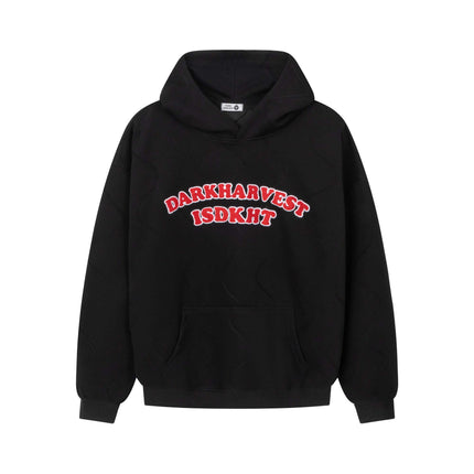 Hanorac Streetwear cu Litere Brodate – Pulover Unisex cu Croială Largă