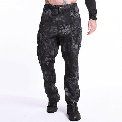 Grozavu Plaid & Camo Men's Pants: Stylish at €40.99