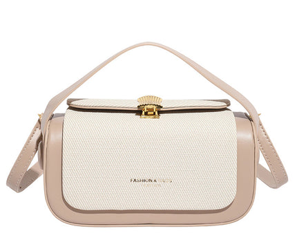 Elegante Piccola Borsa Quadrata a Spalla e a Tracolla