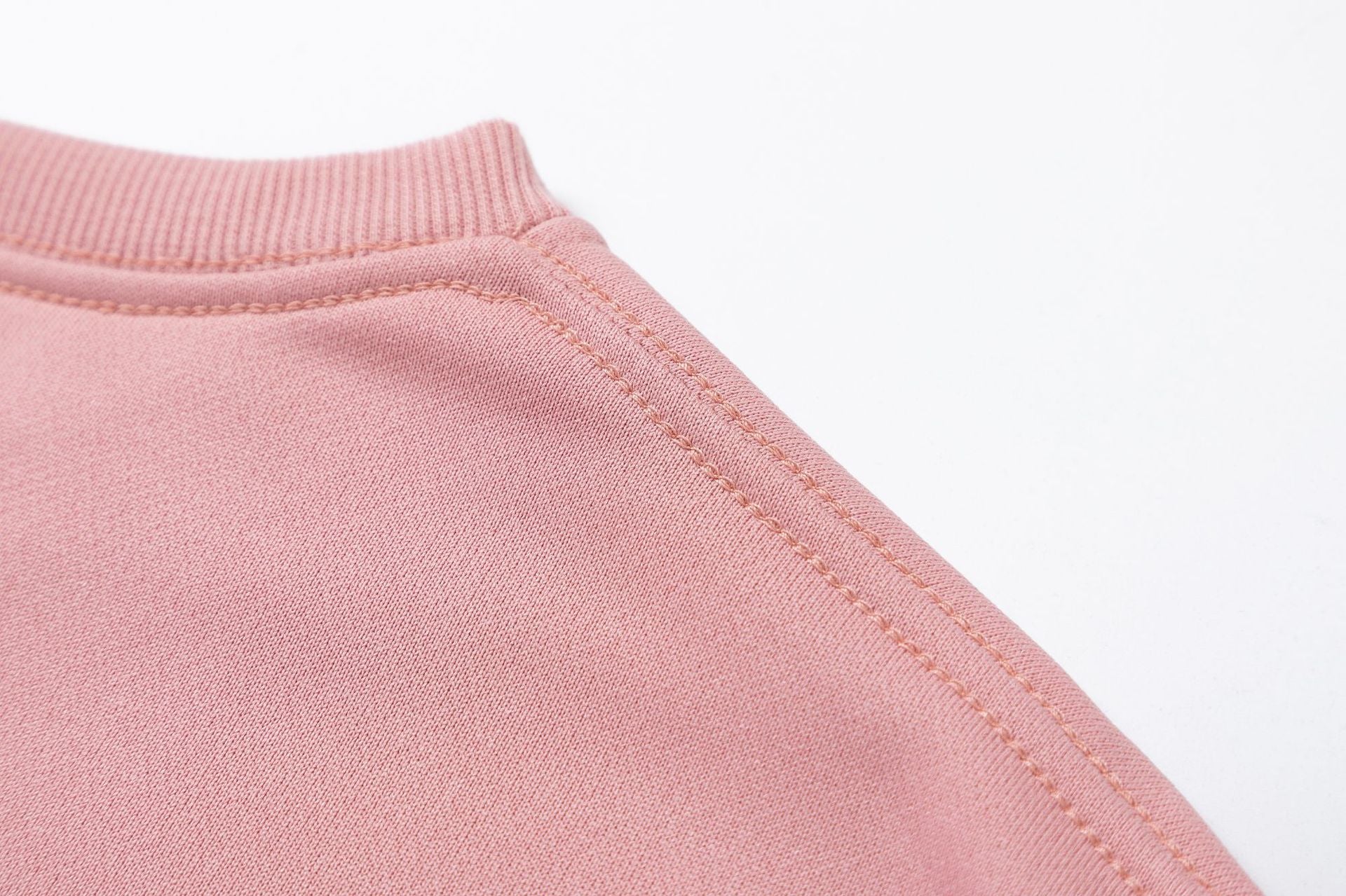 Christmas Reindeer Print Medium-Length Hoodie