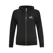 Sweat à capuche zippé en mélange de coton