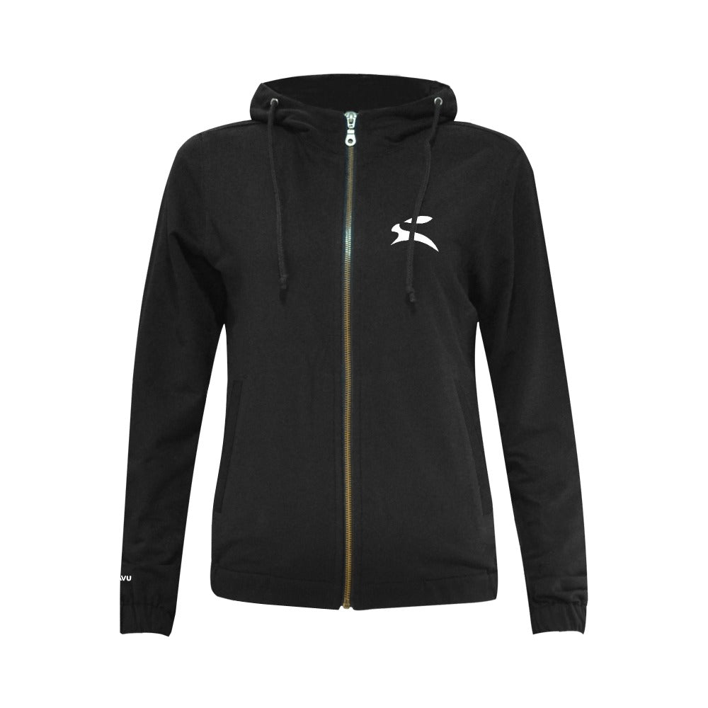 Grozavu | Felpa con zip in misto cotone
