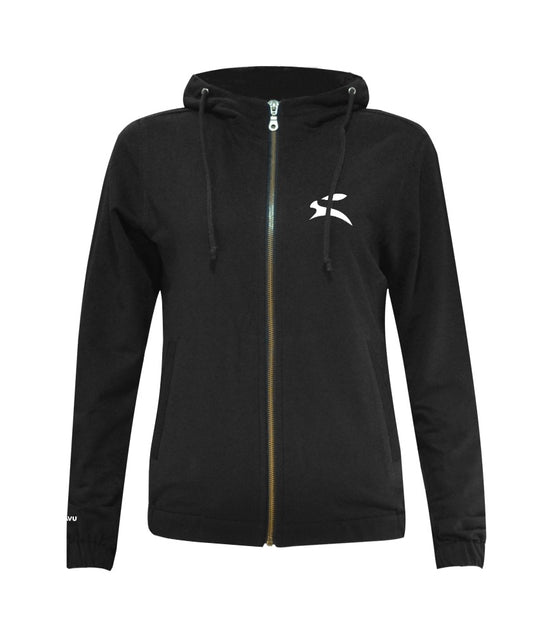 Grozavu | Felpa con zip in misto cotone