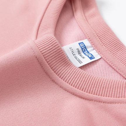 Christmas Reindeer Print Medium-Length Hoodie