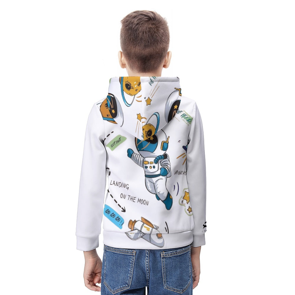 Sweat à capuche d'astronaute pour garçons – Grozavu Space Edition