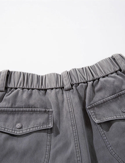 Street Style Men's Pants, Patchwork Distressed Dirty Knife-Pants, Trendy Brand, Casual Loose Fit Men's Trousers