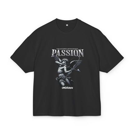 Unisex Ultra Heavy Cotton Box Tee - 'Passion' Graphic Tee for Art Lovers