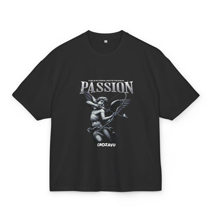Unisex Ultra Heavy Cotton Box Tee - 'Passion' Graphic Tee for Art Lovers