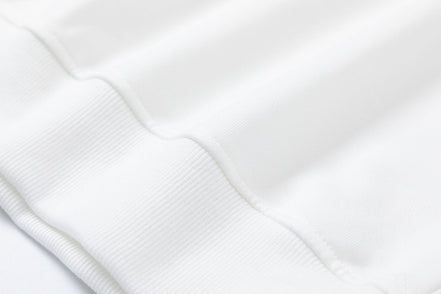 Christmas Reindeer Print Medium-Length Hoodie