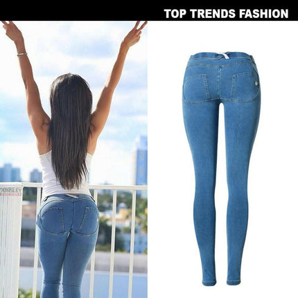 Stretchy Low-Waist Denim: Popular Comfort at €40.66