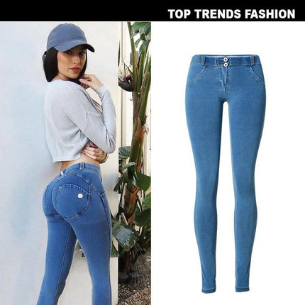 Stretchy Low-Waist Denim: Popular Comfort at €40.66