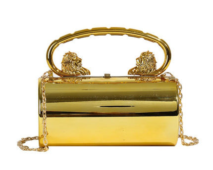 Fashion handbag versatile solid color acrylic bag chain strap crossbody bag