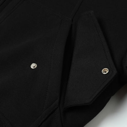 Street Fashion Zipper Hooded Sweatshirt for Men