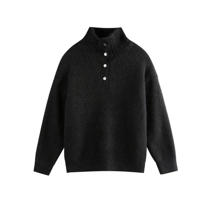 Maglione a collo alto - Vestibilità ampia