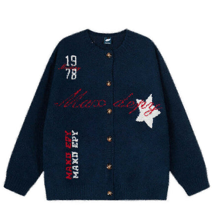 Exclusive Jacquard Knit Sweater urban aesthetic - Image 6