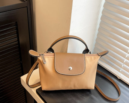 Retro Fashion Versatile Nylon Dumpling Bag Shoulder Crossbody