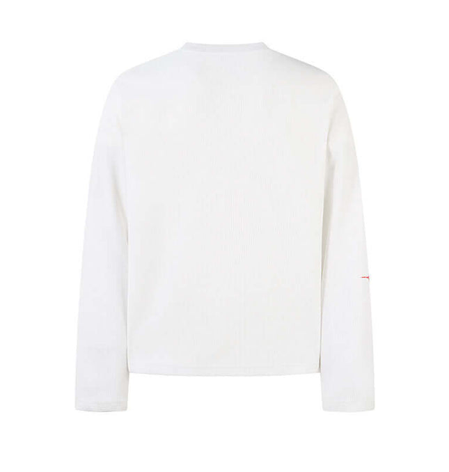 Casual Loose Waffle Knit Top