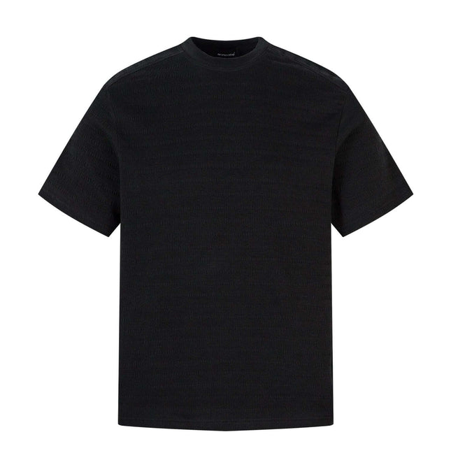 Small collar short sleeved T-shirt for men