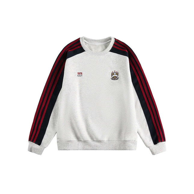 Tendance Nationale Chemise Ample à Rayures Rétro