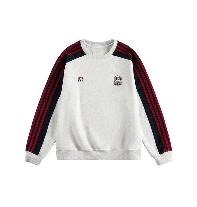 National Trend Retro Stripe Loose Shirt