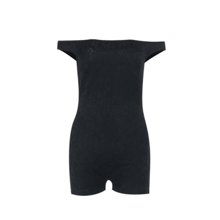 Salopette Casual con Spalline in Pizzo