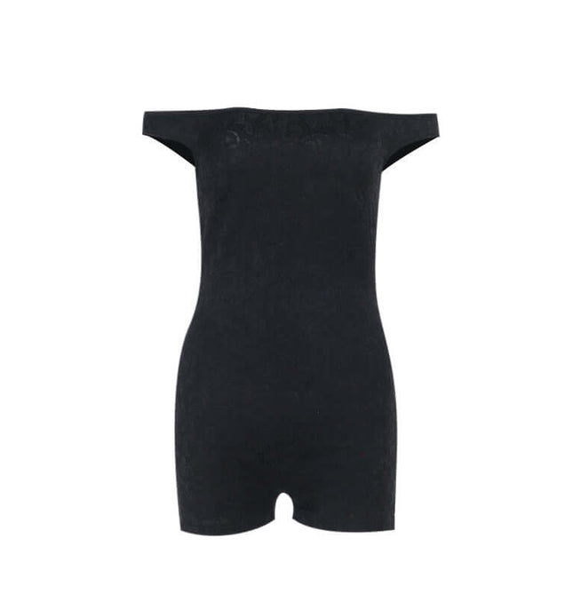 Casual Lace Shoulder Jumpsuit