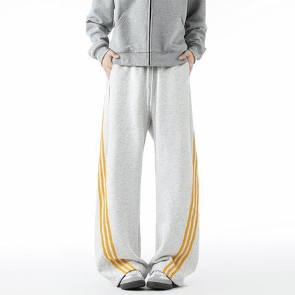 Pantalons à trois bandes lourds - Coupe ample