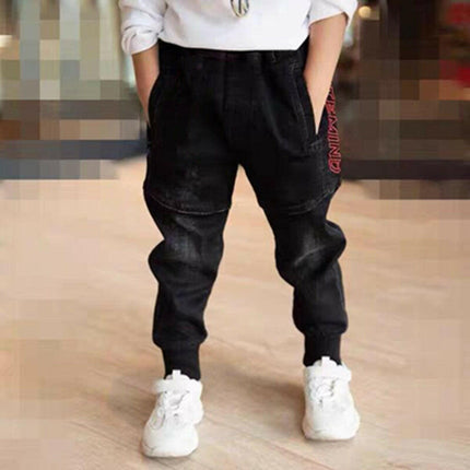 Kids Black Stripe Jeans at €17.99