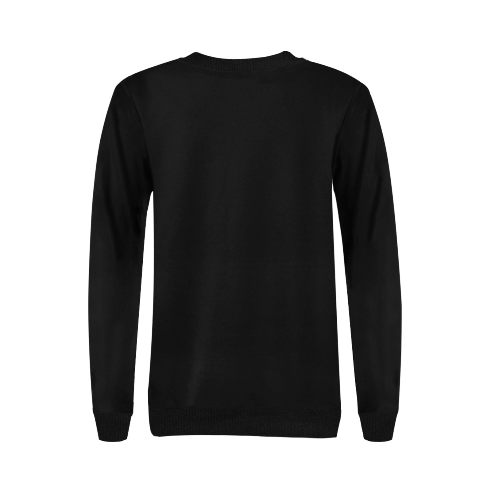 Maglione Grafico Nero – Grozavu Dual Bunny Edition